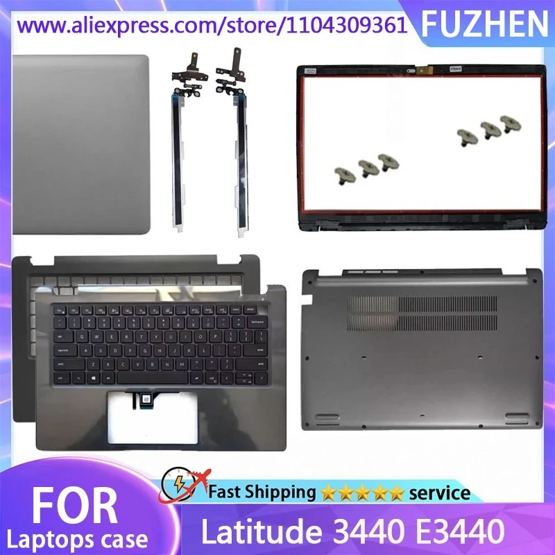 New Cover For Latitude 3440 3450 E3440 E3450 LCD Back Cover/Front Frame/Palm Rest/Bottom Cover/Hinged Top Cover