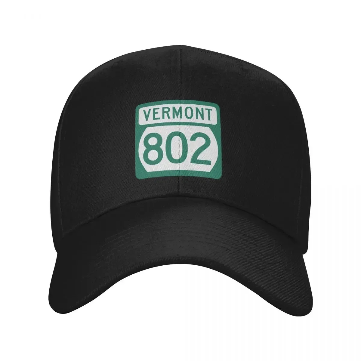 Vermont State Route 802 (Area Code 802) Baseball Cap Luxury Brand party Hat Snapback Cap For Girls Men's