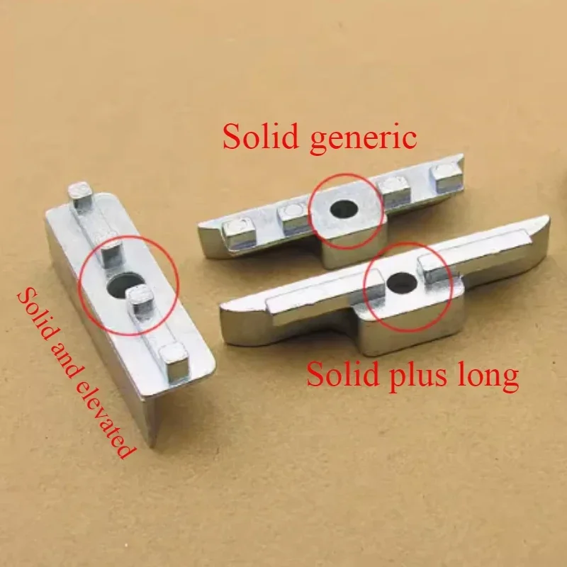 1pcs Plastic Steel Window Lock Point Swing Rod Lock Block Buckle Door and Window Fitting
