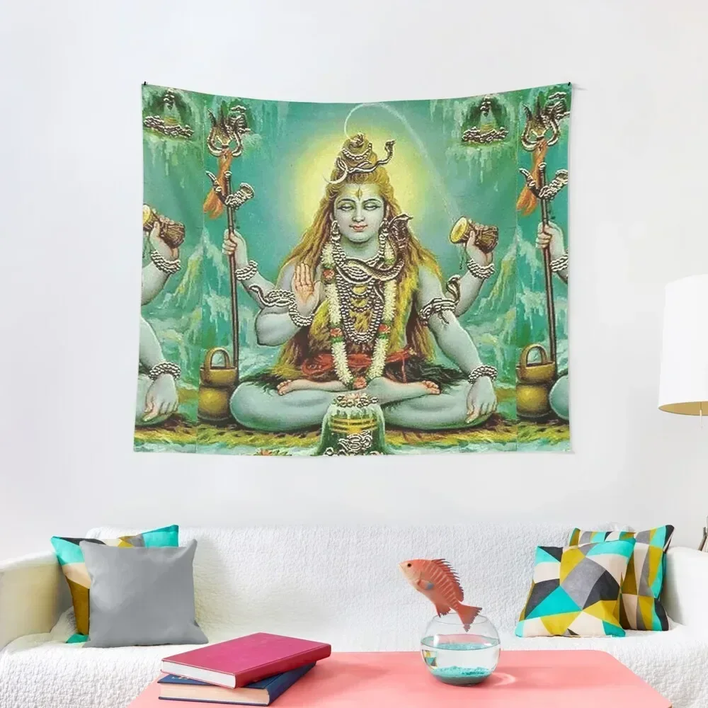 

Shiva, Lord of Nature Tapestry Room Decor Wall Decor Hanging Aesthetic Room Decoration Tapestry