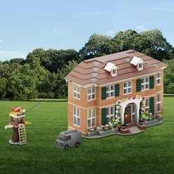 MOC Kevin's house Building Blocks Home Alone House Set Model Bricks Educational Toys For Boy Kids Christmas birthday Gifts