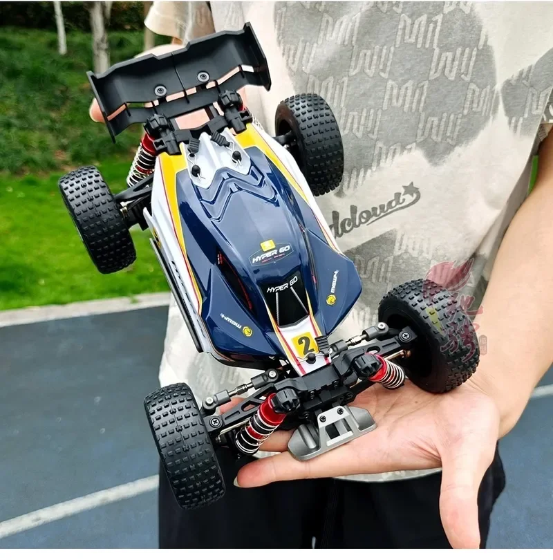 Mjx 16213 1/16 Brushless Rc Car 4wd High Speed Off Road Vehicle 75km H With 2 Body Shells Metal Drive Shaft Hobby Rc Truck
