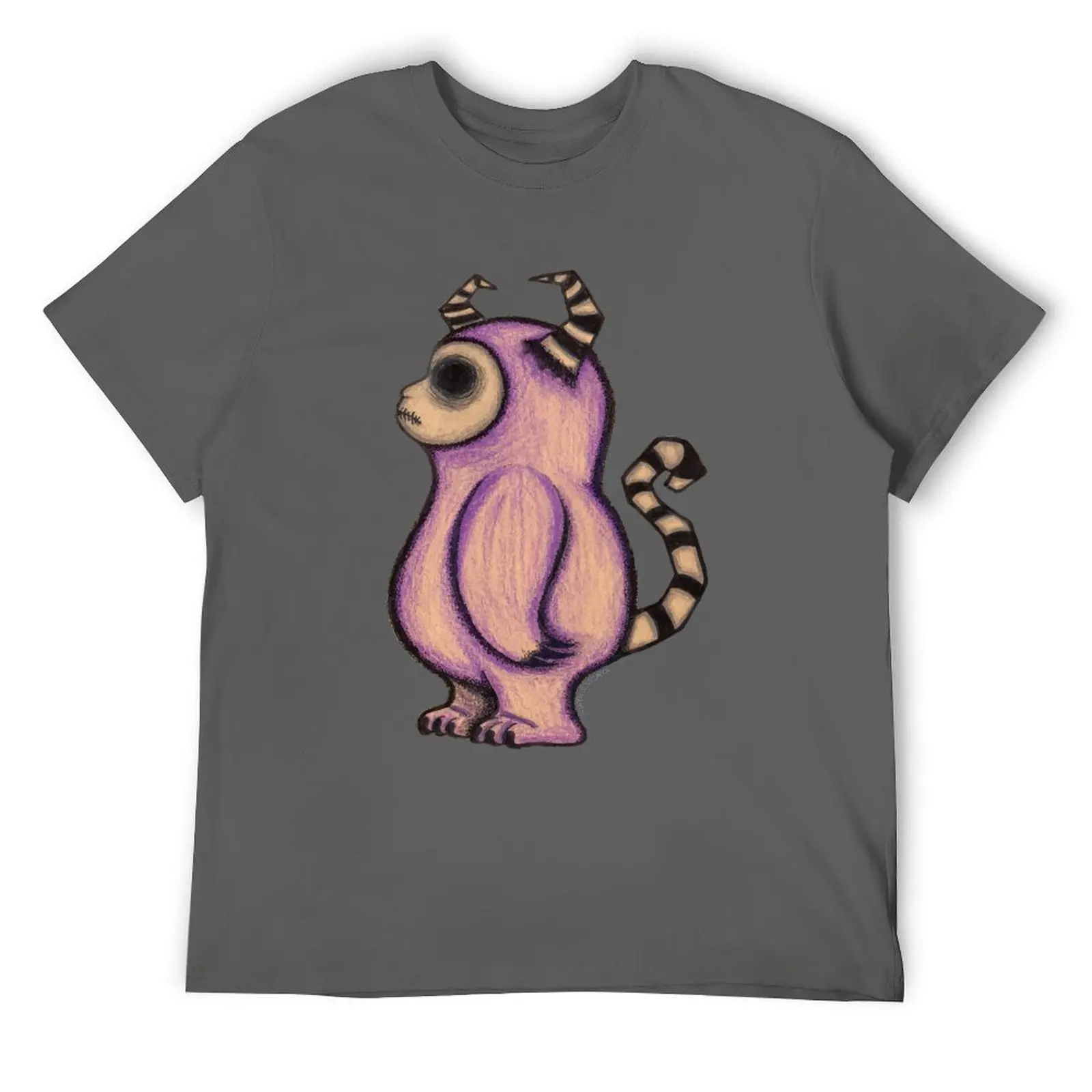 

Creepy cute purple monster T-Shirt plus size clothes quick-drying Louboutins oversizeds mens t shirts pack