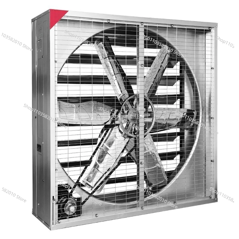 Negative Pressure MX-1530 Wall Exhaust Blower Fan, Industrial Ventilation for Manufacturing & Printing, OEM & ODM