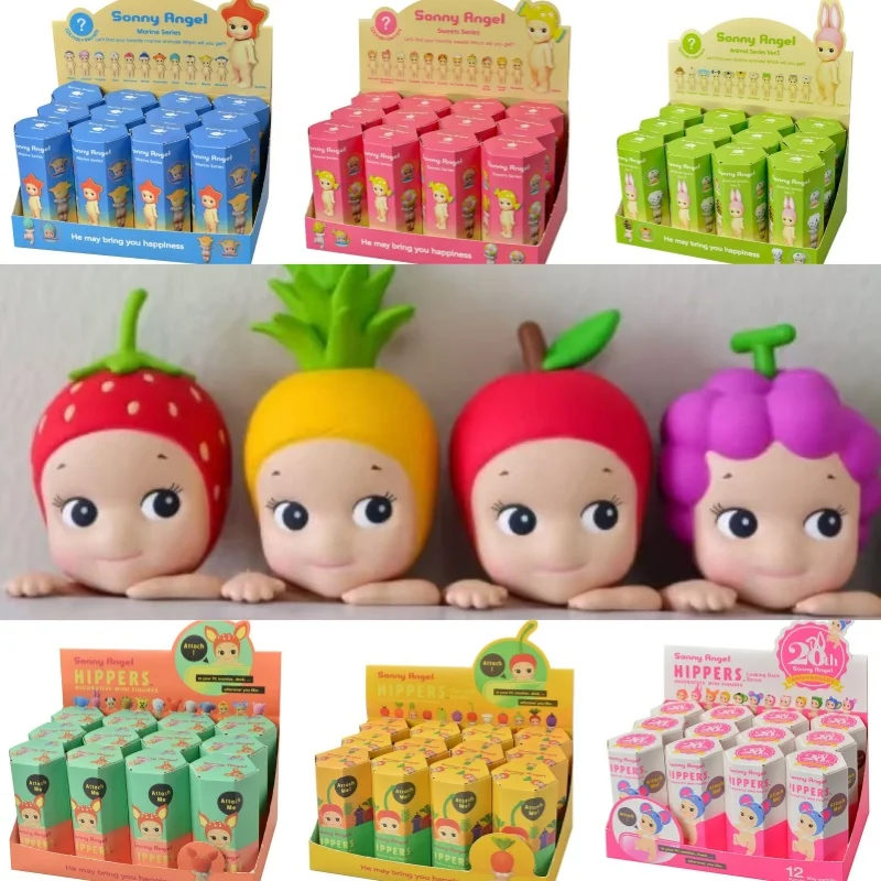 Novidade 2026: Caixa Surpresa de Mini Figuras da Série Festa, com Temas de Frutas, Animais e Oceano, Brinquedo da Moda, Decoração Criativa, Presente de Aniversário e Natal