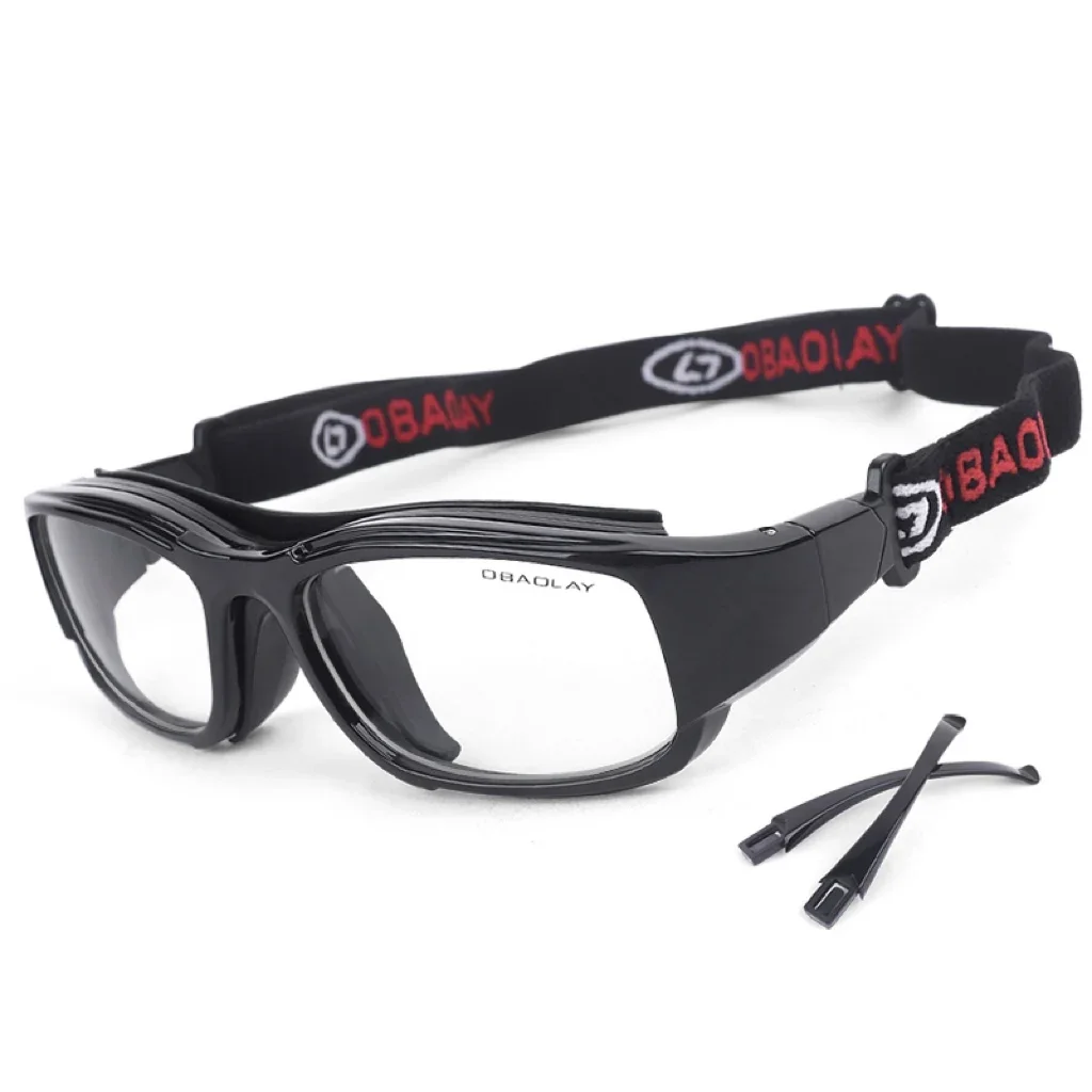 

High Impact Resistant Protective Training Flexible prescription Protective Sports Eyewear Football Basketball Goggles