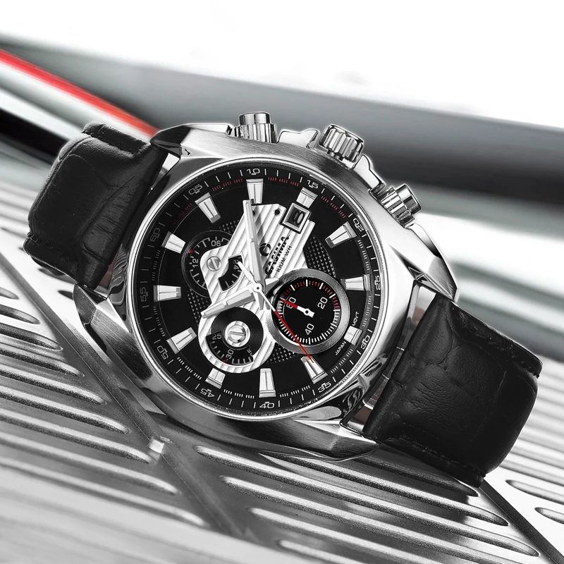 CASIMA Couple Watches Men's Wports Wristwatch, Quartz Movement, Luminous, Waterproof, Simple trend, Model ST-8884-1026