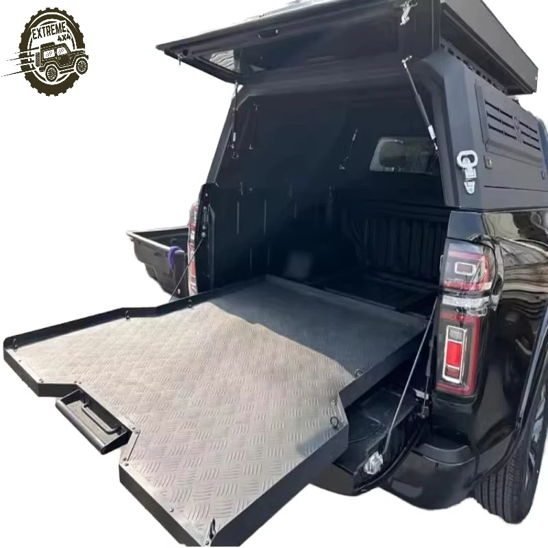 

2025 Factory Directly Sale Pickup Truck Bed Aluminum Ute Slide Tray Include Customized logo Can Bear 400-600kg