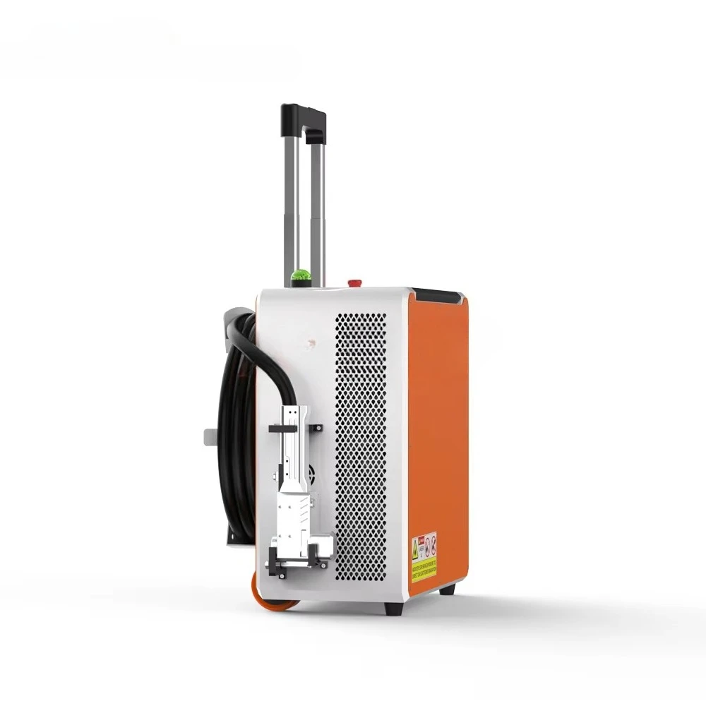 Mobile Cleaner Pulsed 500w  Cleaning Machine for Cleaning for rust Cleaning