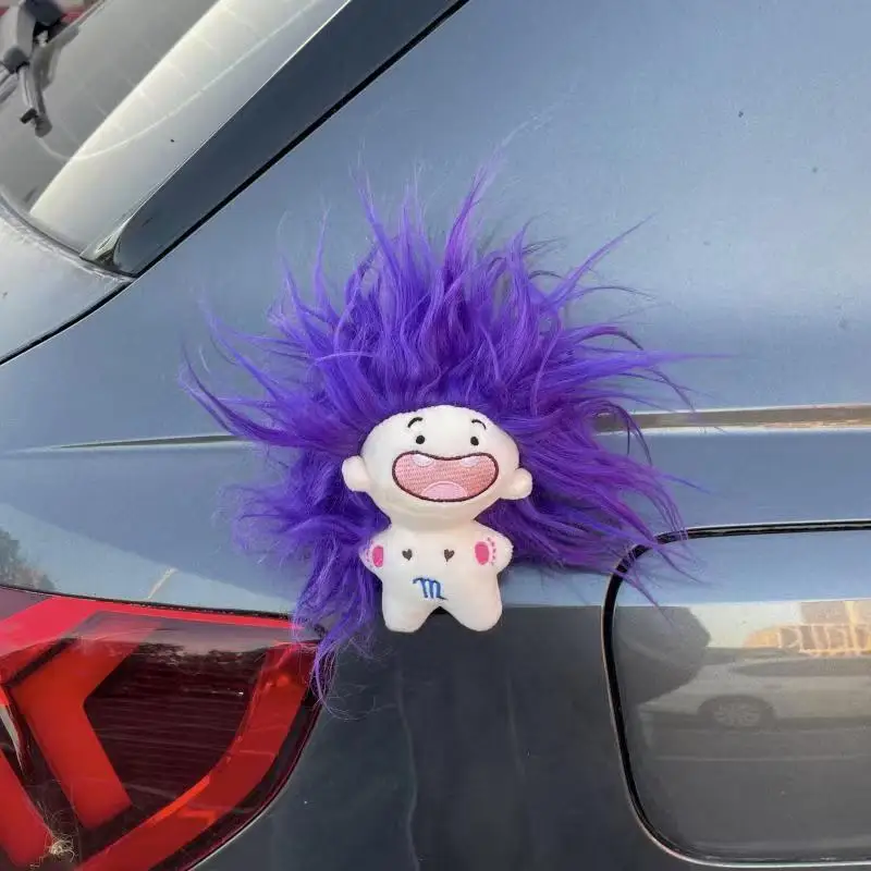 

Car pendant, car exterior doll, trailer, rear doll, trunk decoration, twelve zodiac signs, cotton doll, electric vehicle