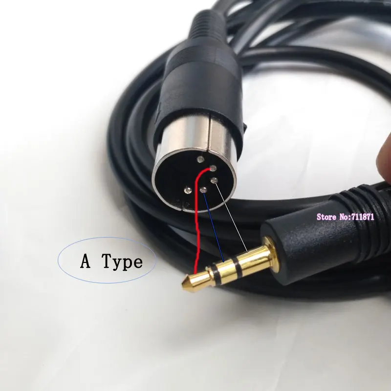 5 Needle 5Pin Din TRS 3.5 Adapter Cable Line Stereo TRS 3.5mm Male 5P DIN MIDI Male Audio Cord Wire TRS 3.5 Din 5Pin Audio Line