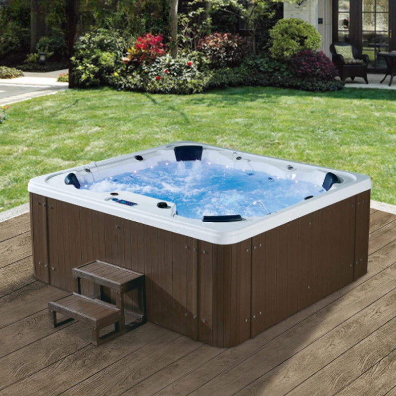 Outdoor intelligent surf jacuzzi, home villa, constant temperature hotel, hot spring homestay