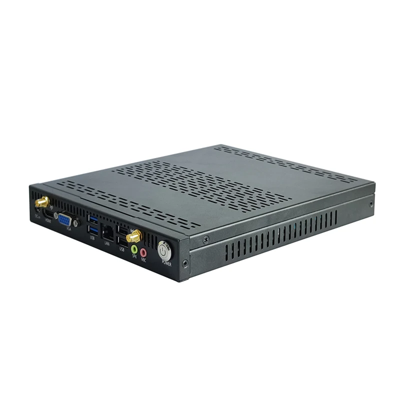 2026 ELSKY Manufacturer HD5006 Black Embedded Industrial Computer Network in the Middle Ivy Bridge I7-3540M Single LAN Mini PC