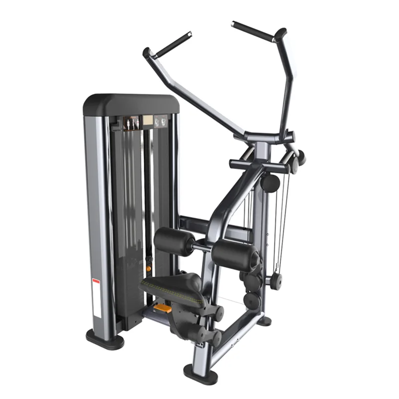 Professional Single Station Lat Pull-Down Gym Equipment Commercial Use Pin Load Selection Machinepromote sales