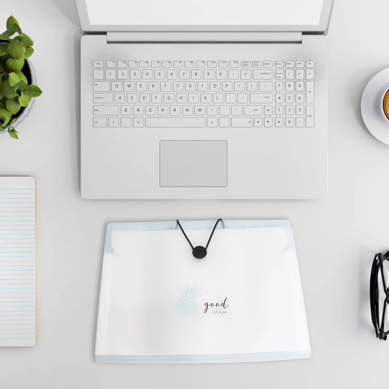 

1 шт., папка-гармошка с переплетом, белый, большой емкости, водонепроницаемый пластиковый органайзер для документов для студентов, офисное хранение файлов