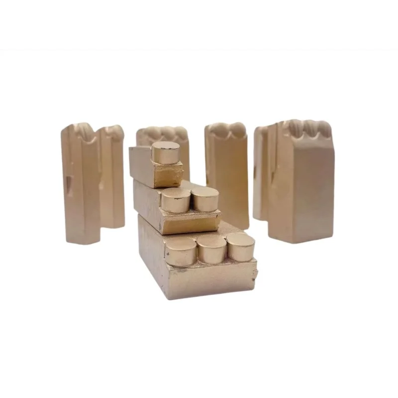 

Industrial 1PC Composite Insert Alloy Tooth PDC Combined Reaming Cutter Head Tooth Well Drilling Bit Welding Material Tool