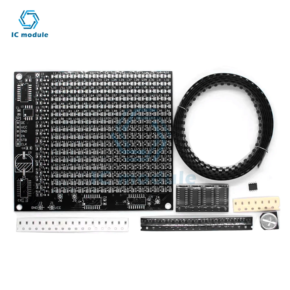 Рисунок 6 - 64LED/256LED красный дисплей светодиодный