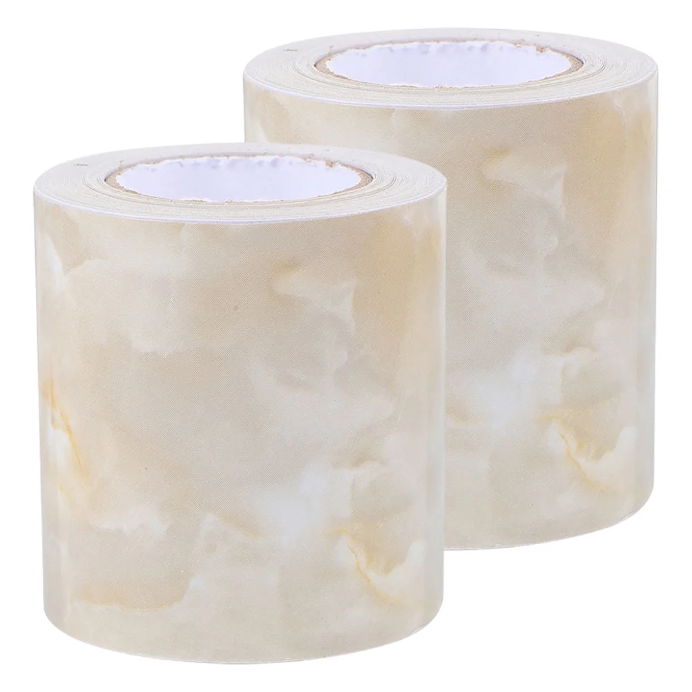 

2 Rolls 5cmx5m Jade Self Adhesive Wall Decorative Trim Stickers PVC Skirting Board Covers Bedroom Balcony Corridor
