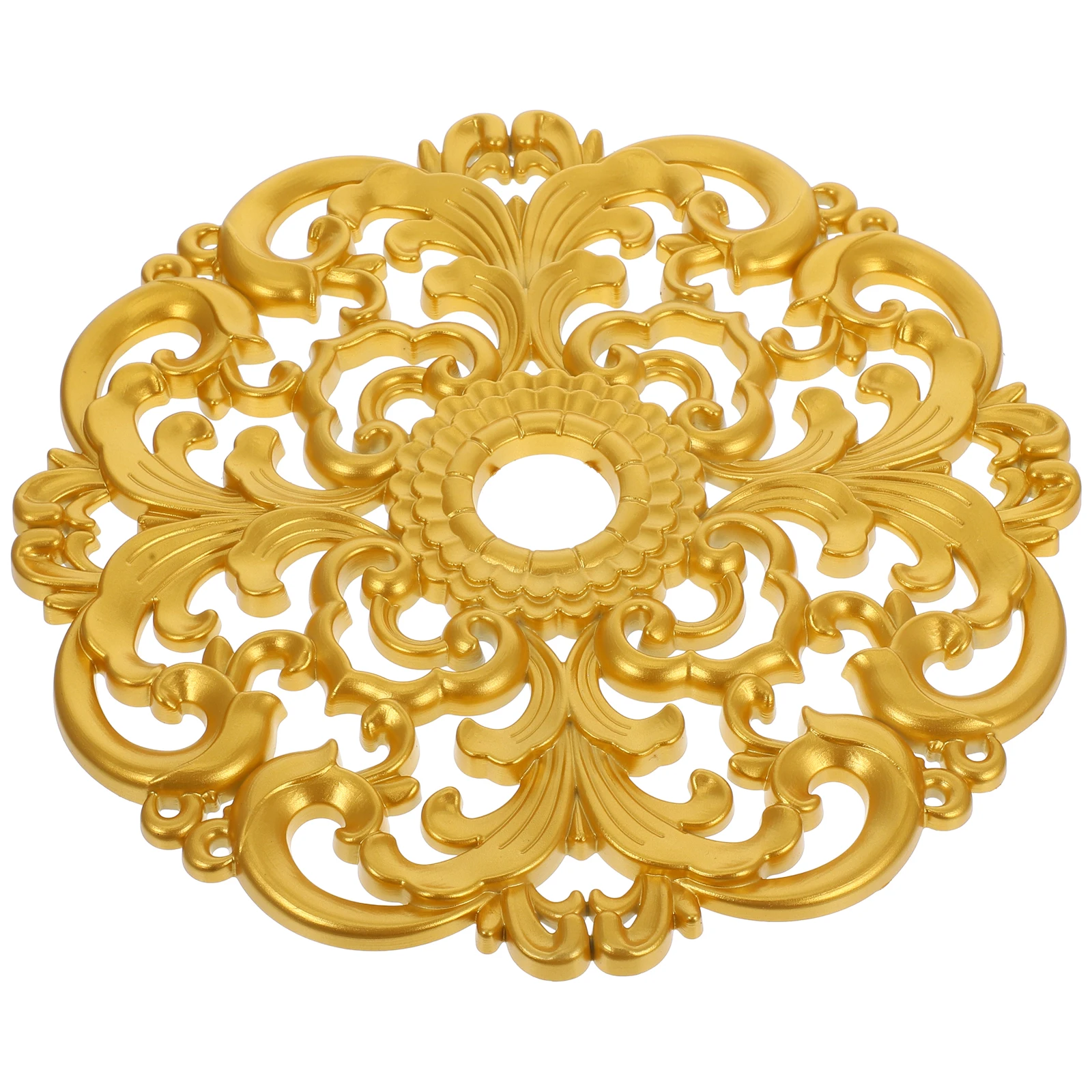 

Lamp Plate Decoration Ring Material Impact Resistant Easy Clean Home Office Decorative Light Parts Ceiling Fan