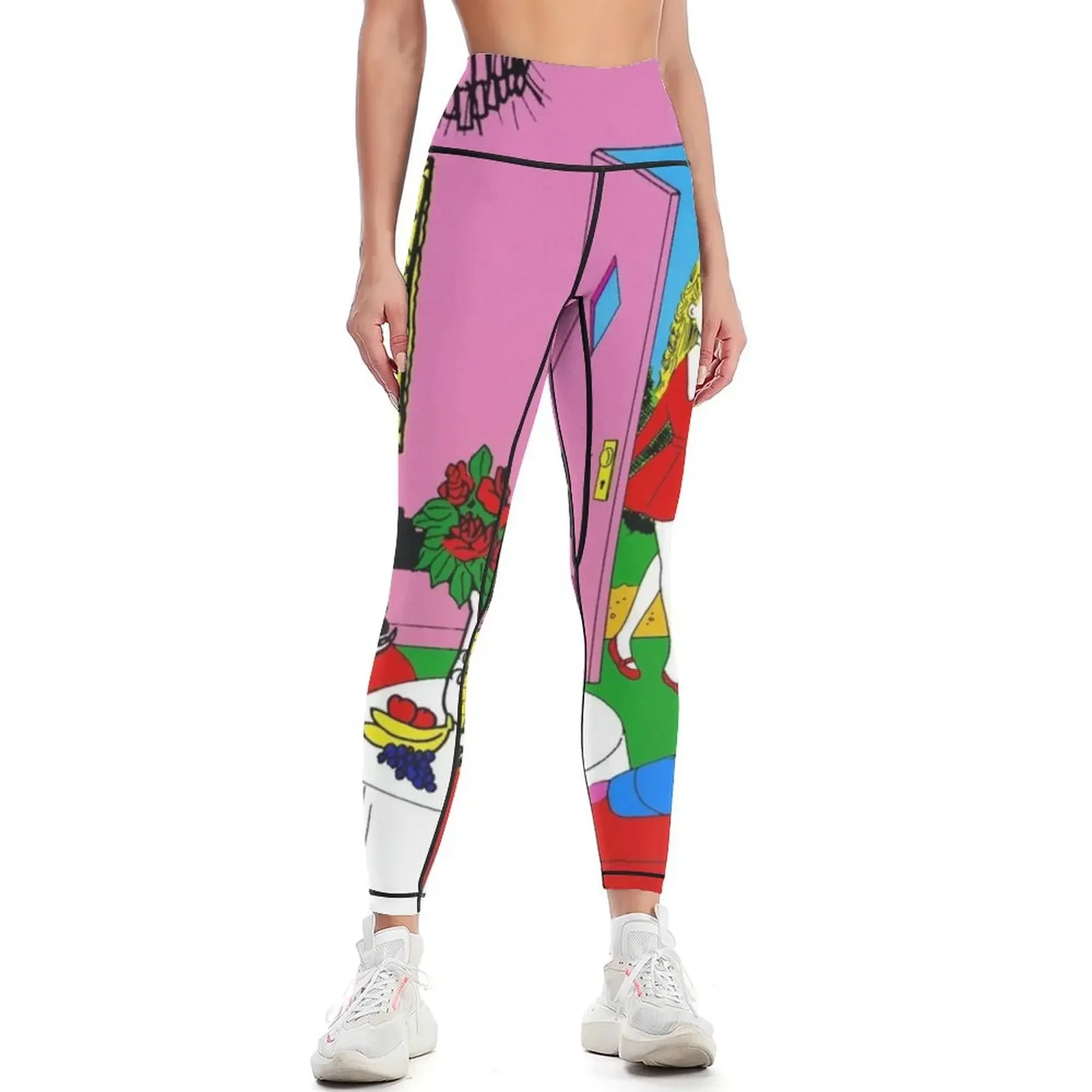 

Akiko Yano, Tadaima Leggings push up fitness gym sportswear woman sports for for girls Womens Leggings