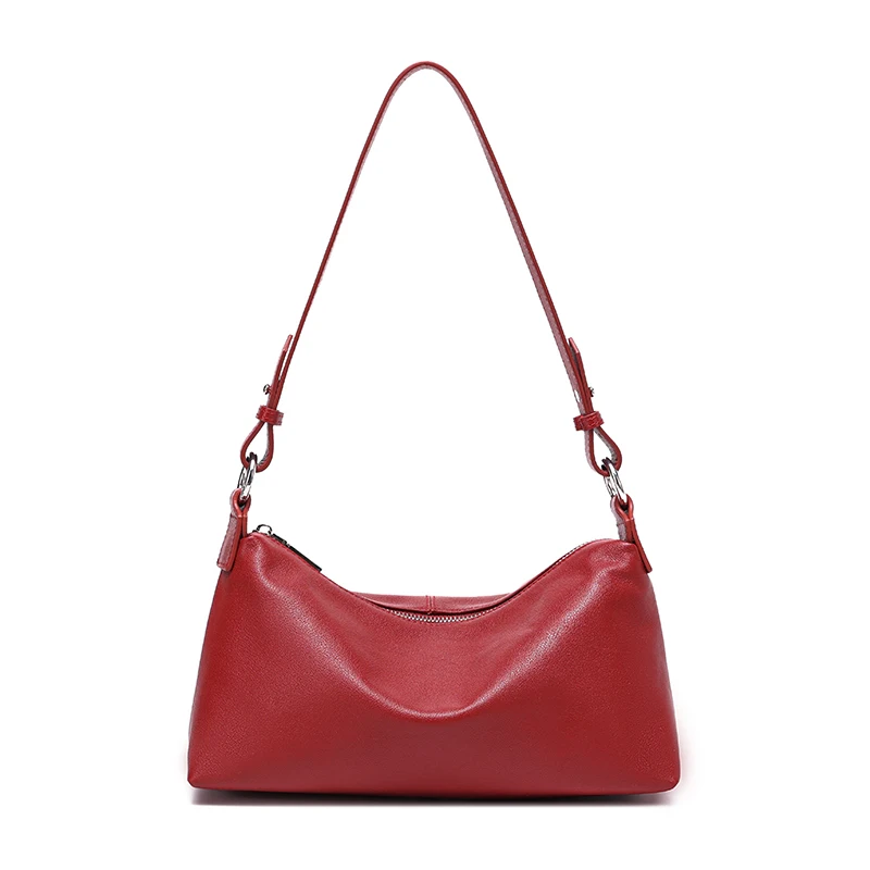 New Women's Cow Genuine Leather Crossbody Shoulder Bags Female Vintage Cowhide Leather Bag Ladies Luxury Designer Handbags