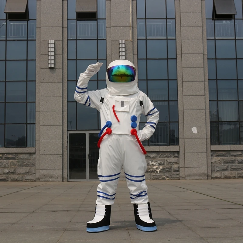 Space Suit Mascot Costume Astronaut Halloween Christmas Birthday Party Cosplay Performance Cosplay Clothing