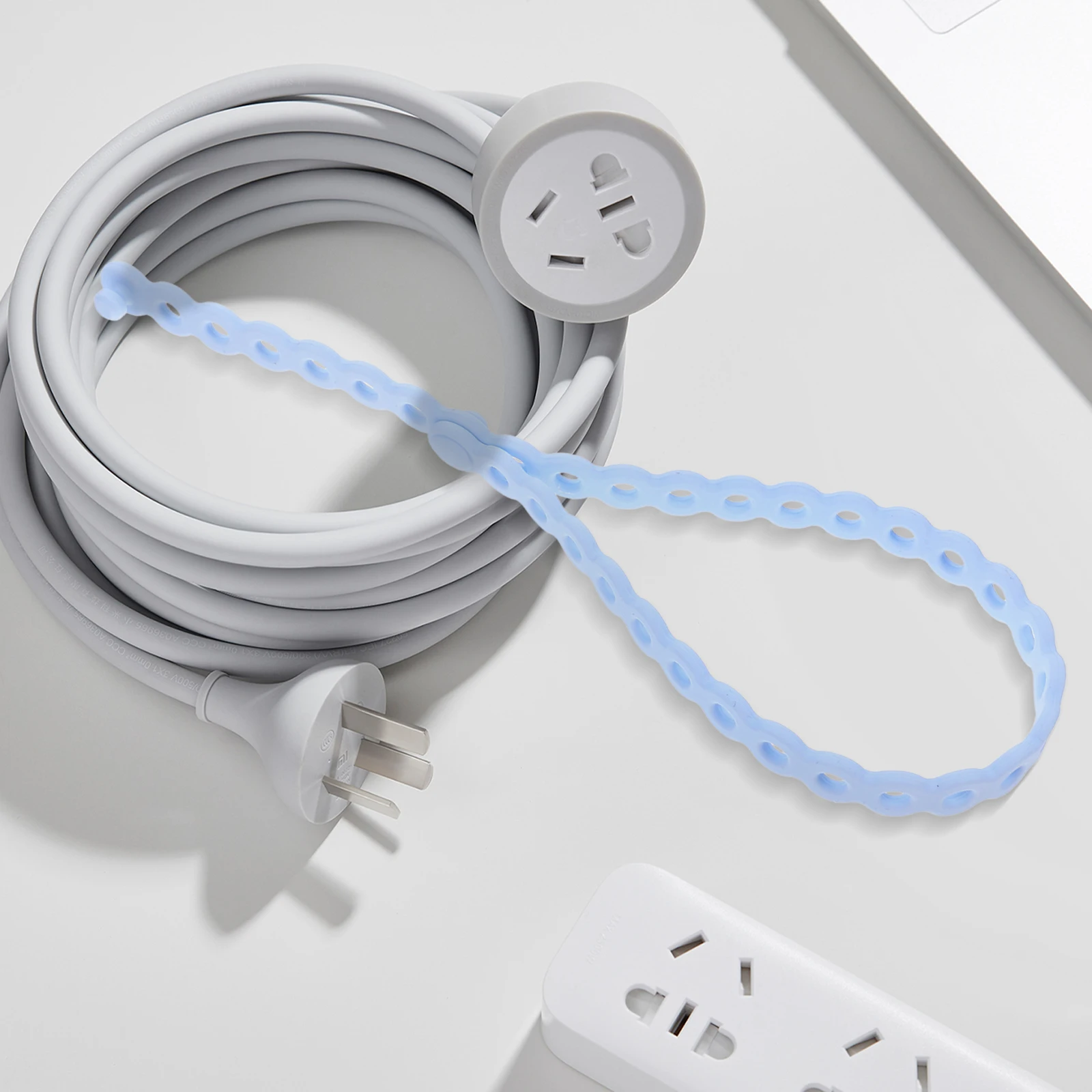 

3pcs Bracelet Reusable Adjustable Fastening Tool Portable Cable Tying Rope Packing Accessory for Phones Cables
