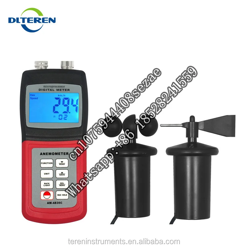 Newest Anemometer/air Flow Meter with bluetooth