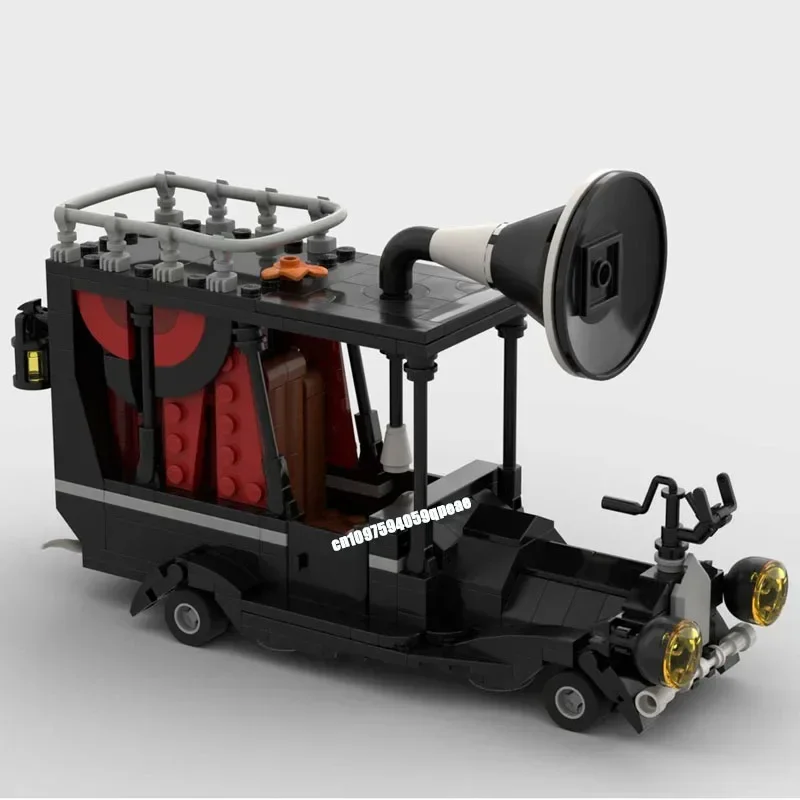 New 450Pcs Famous Christmas Cartoon Movie Series Moc Mayor Car Model Custom Puzzle Diy Creative Ideas Kid Toy Birthday Gifts