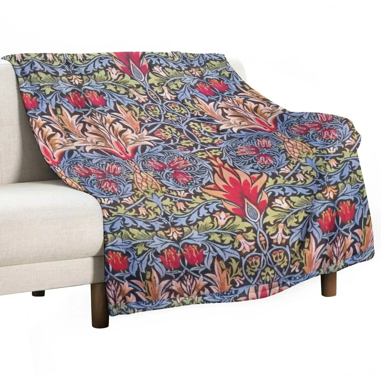 

William Morris Snakeshead Throw Blanket Blankets For Baby Picnic Blankets