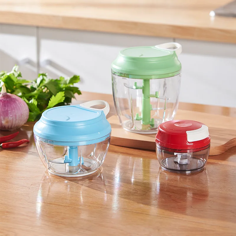 

Multifunction Manual Food Processor Vegetable Fruit Twist Shredder Kitchen Meat Grinder Chopper Garlic Crusher Cutter