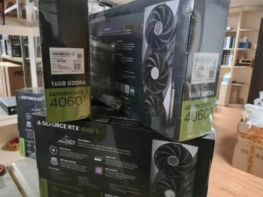 새로운 지포스 RTX 4060 벤투스 2X 블랙 8G OC 4060Ti 4070 4080S 12G 16G 24G 3X 게이밍 GPU 컴퓨터 데스크탑 그래픽 카드