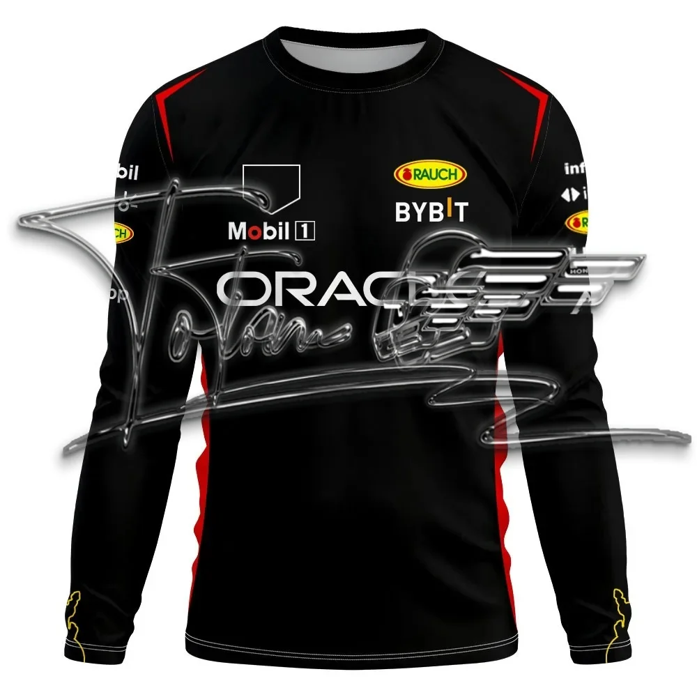 Повседневная-рубашка-с-длинными-рукавами-для-пары-в-уличном-стиле-2025-года-«Хорошие-времена»-сине-зеленый-мотоциклетный-костюм-Формулы-1