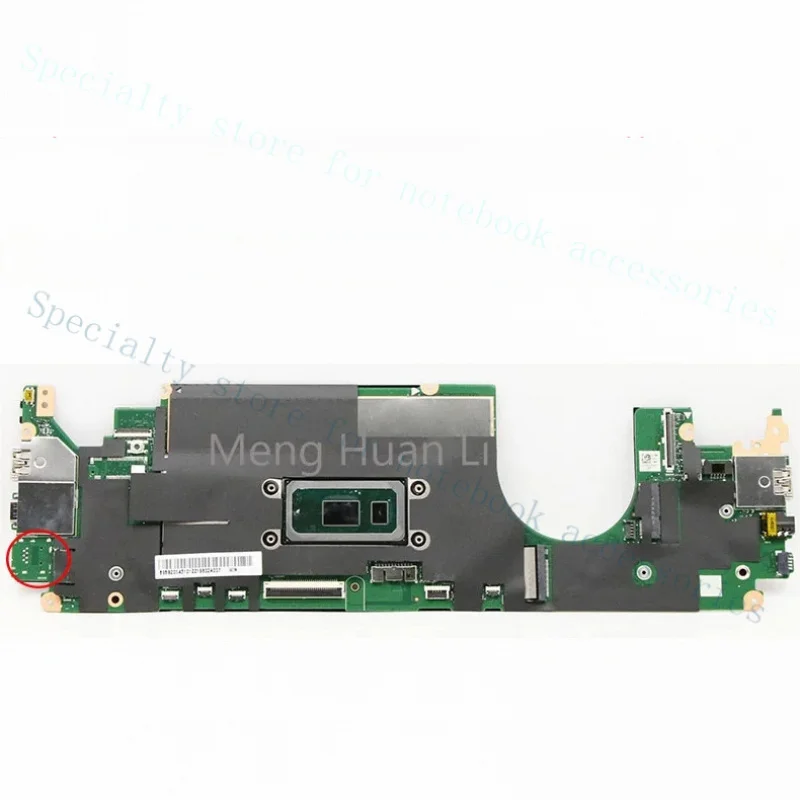 A+ For Lenovo Yoga C640-13IML Laptop Motherboard DA0LF3MB8F0 with CPU I7-10510U 16G
