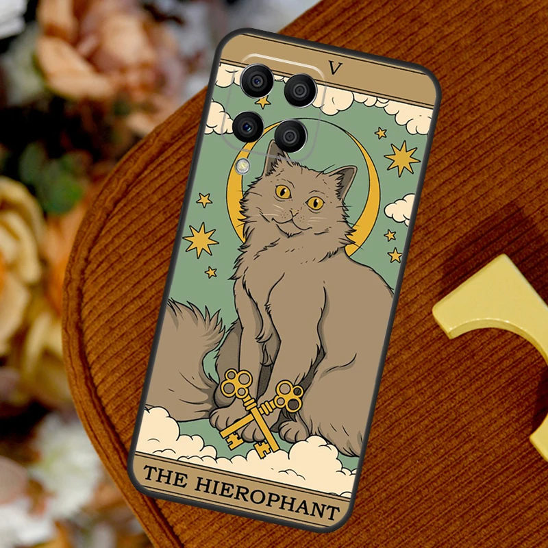 Cats Tarot Witchcraft For Samsung Galaxy M33 M53 M13 M20 M11 M31 M51 M15 M55 M12 M32 M52 M14 M34 M54 M30s Case