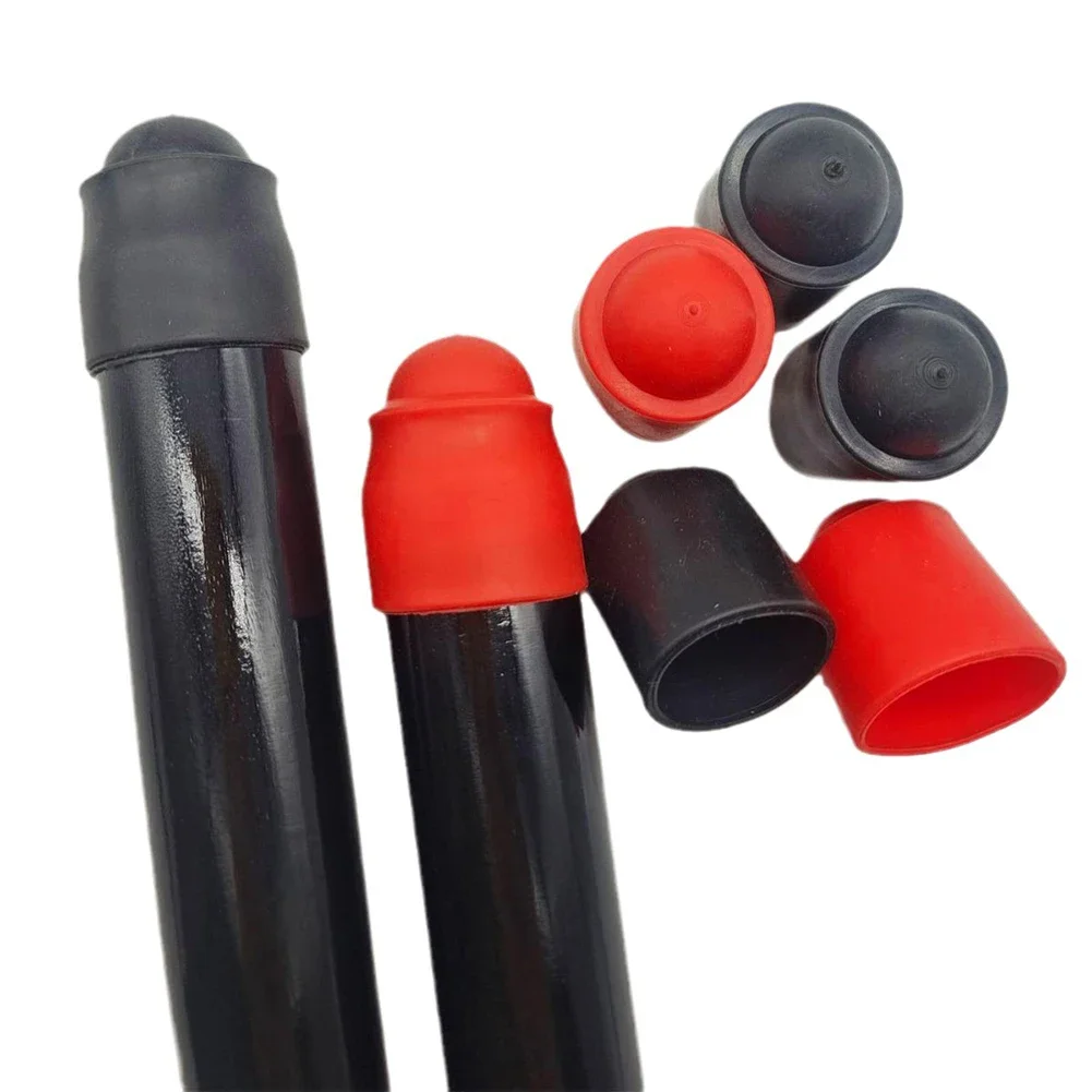 New 5/10PCS Rubber Billiard Cue Bottom Protective Cover Club Tail Absorber Anti-Collision Anti-Wear Snooker Billiard Accessories