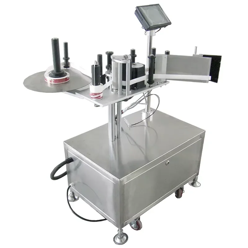 【2026】 Electric Fully Automatic Side Labeling Machine for Cartons with PLC and Motor