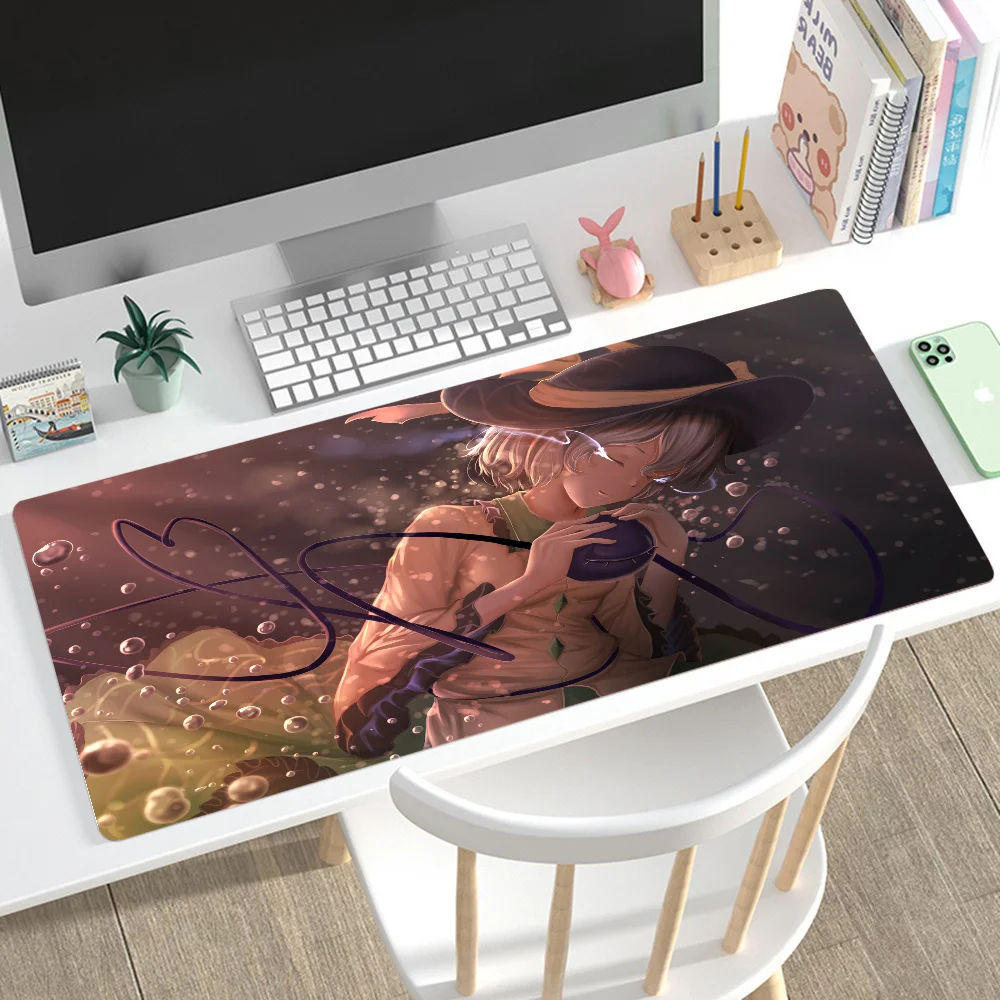 

Koishi Komeiji Mousepad Mouse Mat Desk Mat With Pad Gaming Accessories Prime Gaming XXL Keyboard Pad Padding Mat