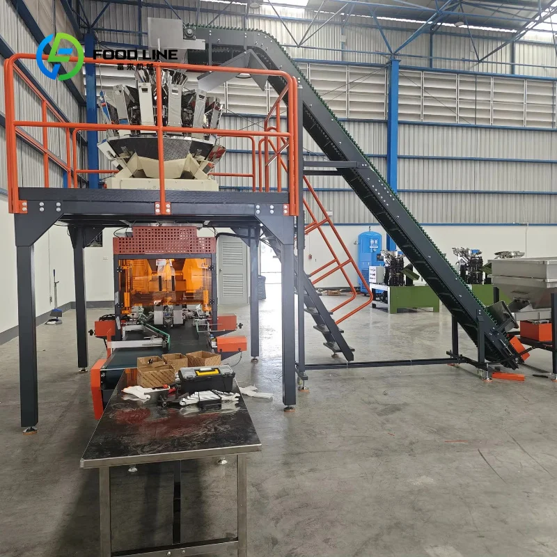 Customized Electric Automatic 5-50kg Paper Carton Filling Machine for Hardware Fasteners  Packaging and Sealing System