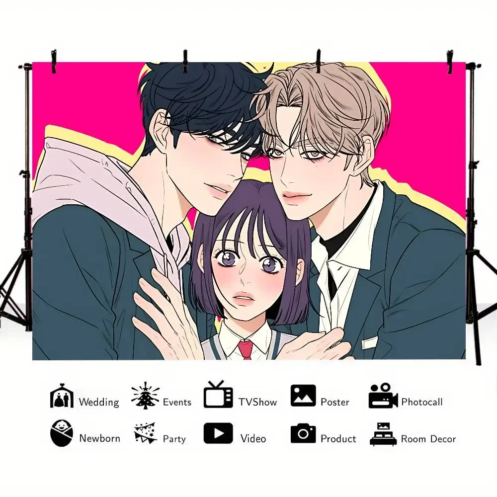 عملية الحب الحقيقي الديكور خلفية التصوير الفوتوغرافي حفلة غرفة نوم غرفة المعيشة الديكور اطلاق النار خلفية القماش نسيج العلم