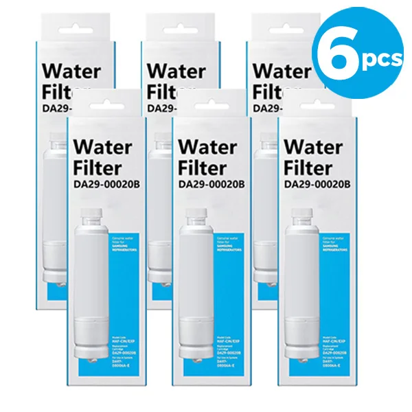 DA29-00020B New 1/3/6Pcs Refrigerator Carbon Filter Water Purifier Replacement Natural  Replaces Da29 - 00020b