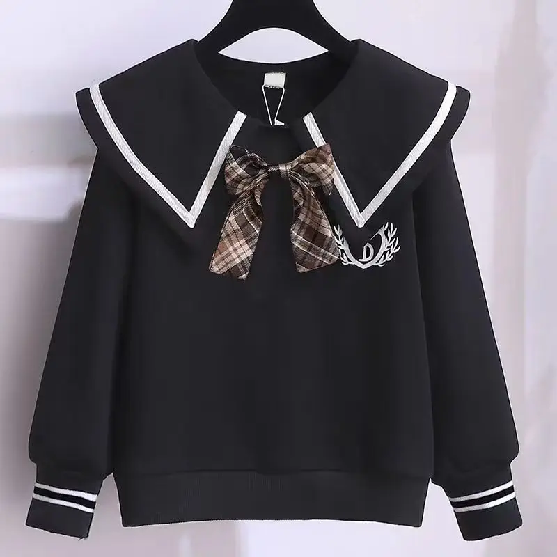 Sets For Girls School Uniform Twinset Children Costume Kids Suit Preppy Tops Skirt Clothes For Teenagers 6 8 9 10 12 14 Years