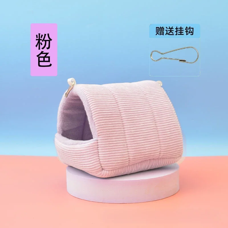 Bird Cage Parrot Cotton Nest Mini House Pet Parrot Nest Budgie Warm Winter Hammock Cage Hut Tent Bed Hanging Cave Pet Products