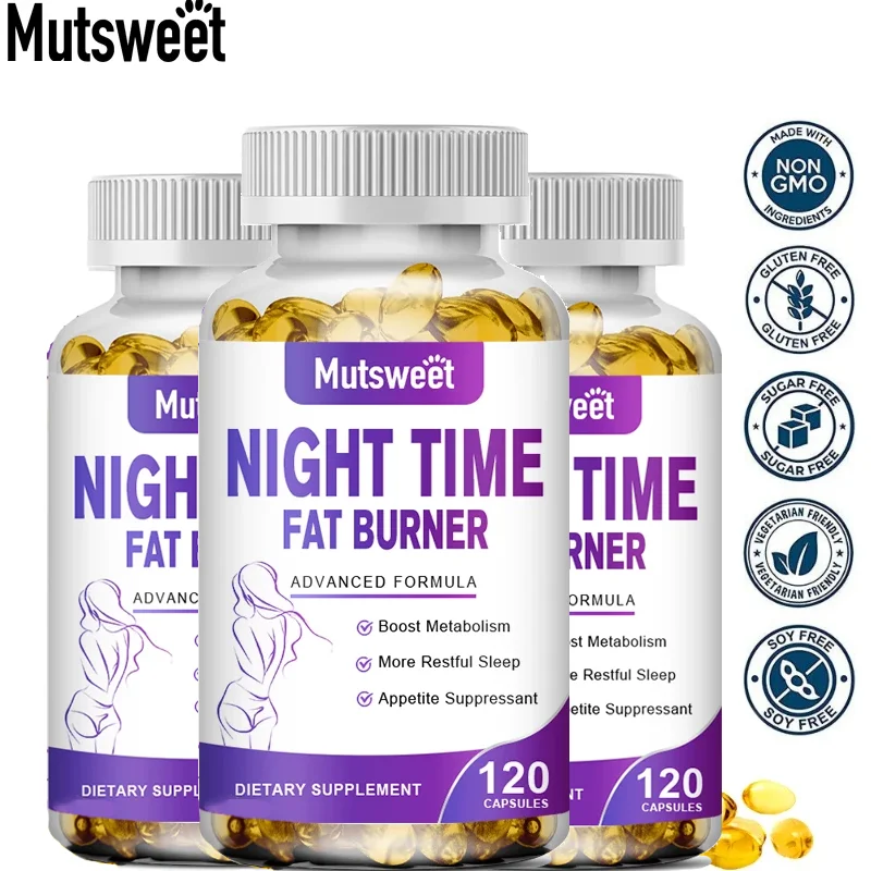 Minch Naturals Melatonin Supplement 10Mg Vitamin C Theanine Extract Capsules Gluten-Free to Promote Sleep Quality & Alertness