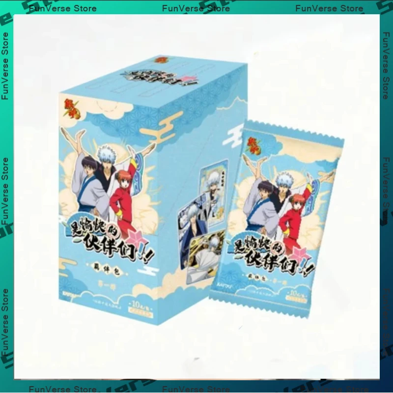 KAYOU Genuine GINTAMA Card Be Bound 1 Animation Cartoon Game Collection Card Peripheral Children Toy Holiday Gift