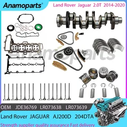 Engine Full Gasket timing chain Rebuild Overhaul Kit for 2014-2020 Jaguar Land Rover AJ200D 204DTA 2.0T L4 SD4 LR073639