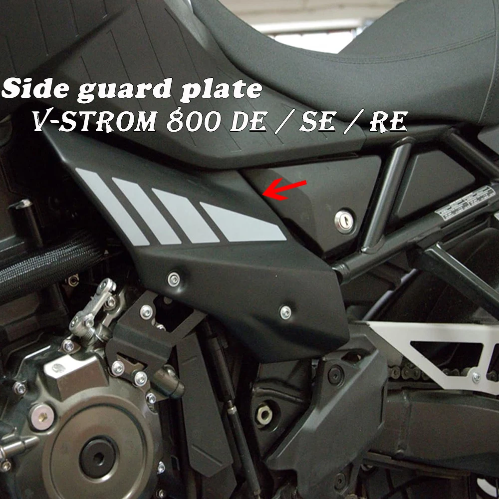 

Боковой обтекатель мотоцикла 2025 800DE, боковая крышка воздушного потока для Suzuki V-Strom 800SE 800RE 800 DE 2023 2024 2025, боковая защита кузова