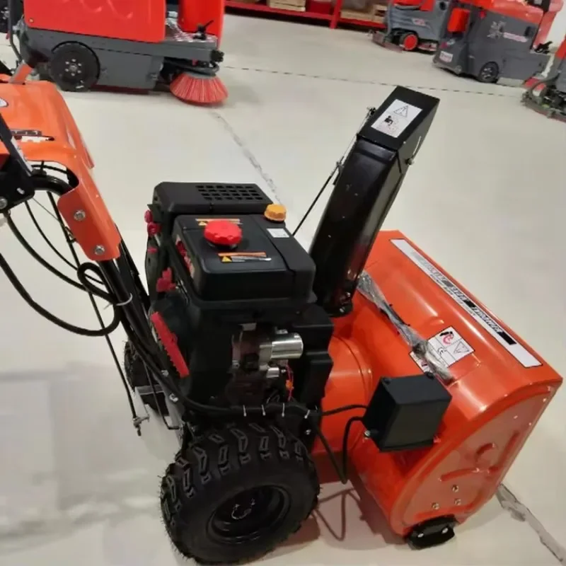 Multifunctional Snow Removal Sweeper with 80cm Working Width Brush Mini Street Sweeper Snow Sweeper Machine for Sale Norway