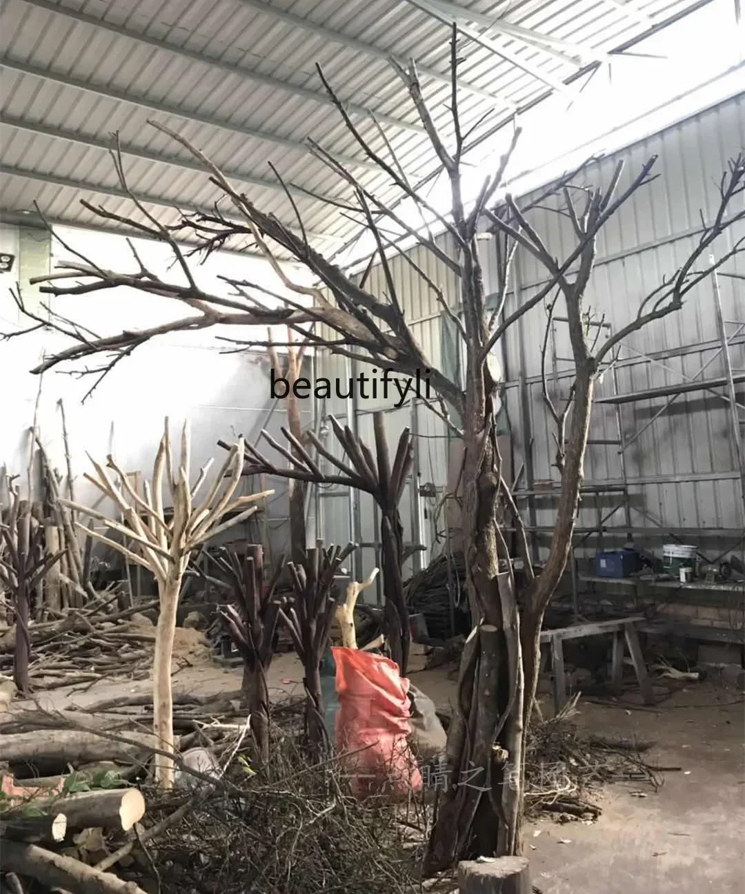 

53Simulation Dead Tree Large Real Trunk Fake Trees Props Tree Hotel Living Room Coffee Shop Decoration