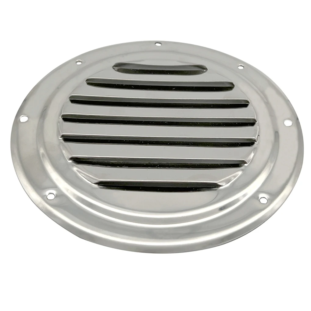 Vent Stainless Steel Round Cover Marine Air Ventilation Louver Boat